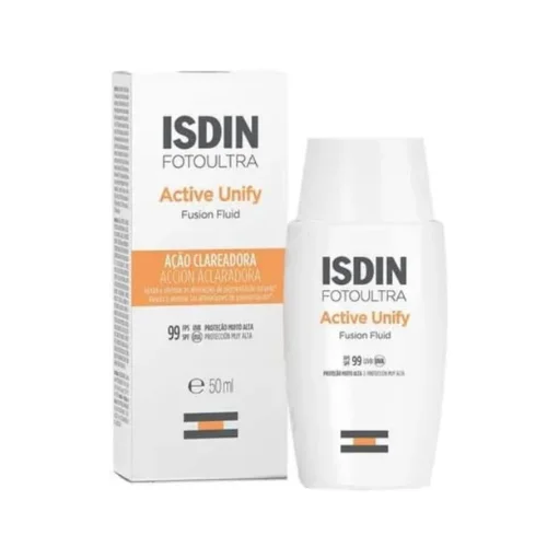 protetor-solar-e-clareador-facial-isdin-active-unify-fps-99-50ml